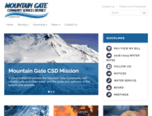 Tablet Screenshot of mountaingatecsd.com